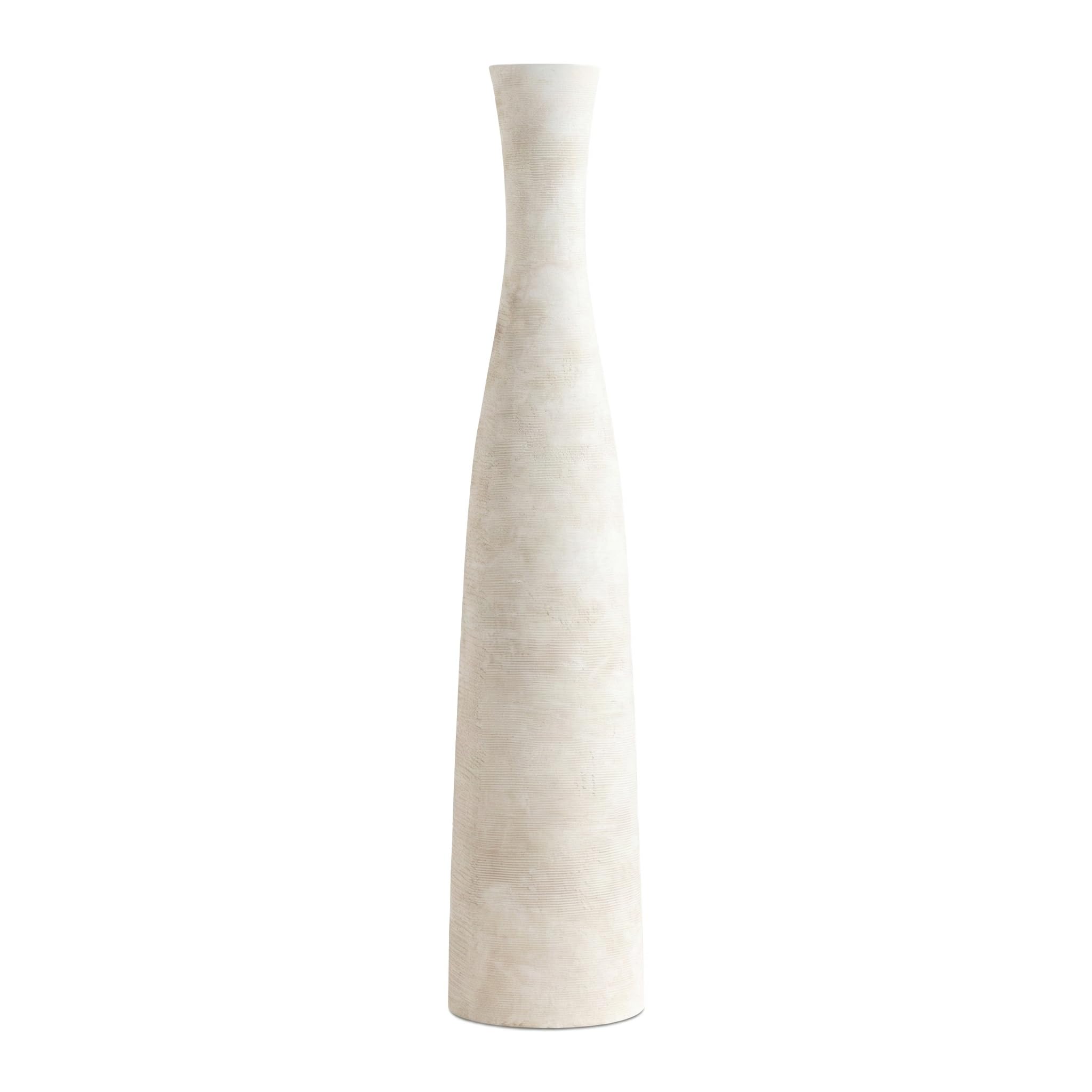 Ceramic Vase Home Decor, Tall Vase for Table Centerpiece, Floor, Modern Rustic Farmhouse Decorative Flower Vase for Pampas Grass Living Room, Office, Bedroom Decoration